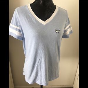 PINK Baby blue T-Shirt
